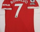 Cristiano Ronaldo Manchester United EPL Match Slim Home Soccer Jersey 20... - $80.00