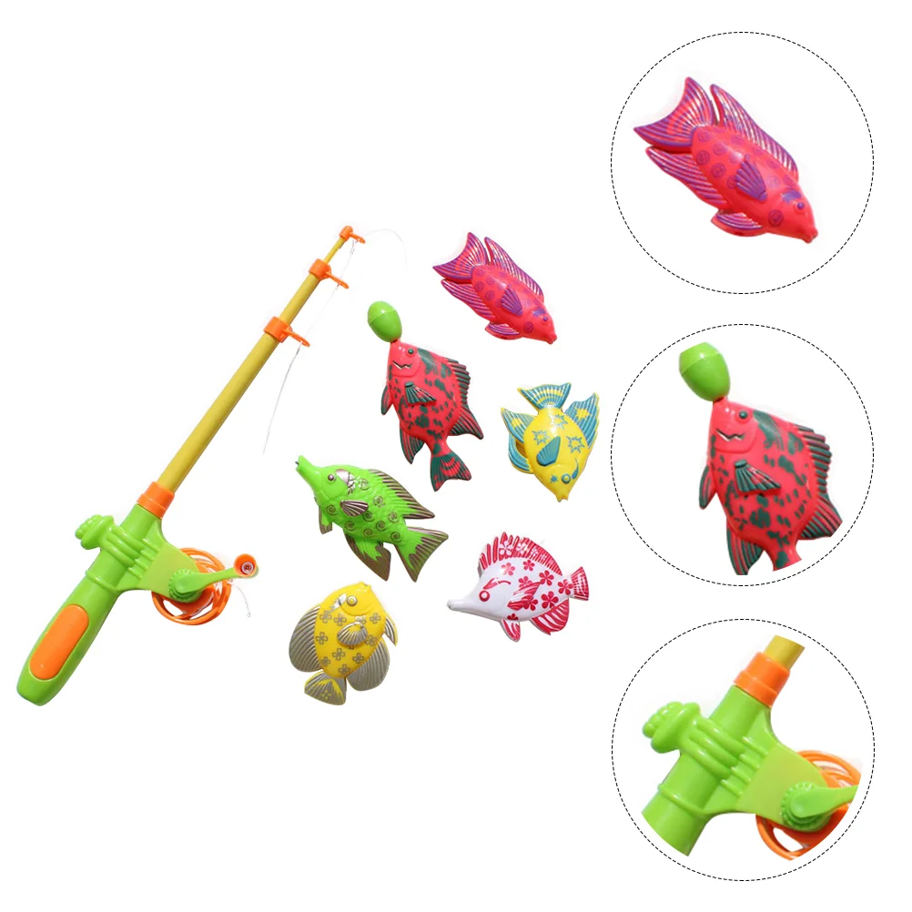 Magnetic Fishing Toys Plastic Creative Plaything Pole Puzzle Pulling Radish - £9.41 GBP