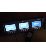 Ikan RM3-43 Metal Rack Unit w/ Three 4.3&quot; 16:9 Monitors very rare 5/20 516 - $6,582.93 MXN