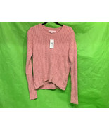 Crave Fame Juniors&#39; Ribbed Cropped Sweater Size L $44 - $19.99