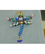GORGEOUS 1992 Liztech Dragonfly Pin - $947.30 MXN