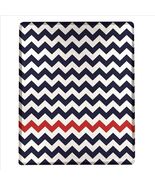 Nautical Chevron Stripe Lightweight Dye Print Throw Blanket 50x60 inches - €11,05 EUR