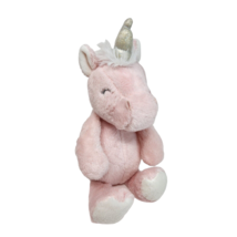 Carter&#39;s Baby Pink Unicorn 2016 Sparkle Horn Stuffed Animal Plush Toy Soft 67296 - £44.80 GBP