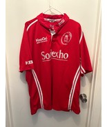 Kooga British Army Rugby jersey mens size 4XL red shirt - $47.48 CAD
