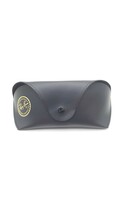Ray Ban Case Soft Black Faux Leather Sunglasses Eyeglasses Snap Closure - €10,33 EUR