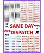 iron on labels stickers patch Name school uniform Personalised pack of 1... - $1.79+