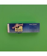 World Around 2 Oz Instant Coffee Uncirculated Can Label &#39;66 H.B.Paulk Gr... - $209.24 MXN