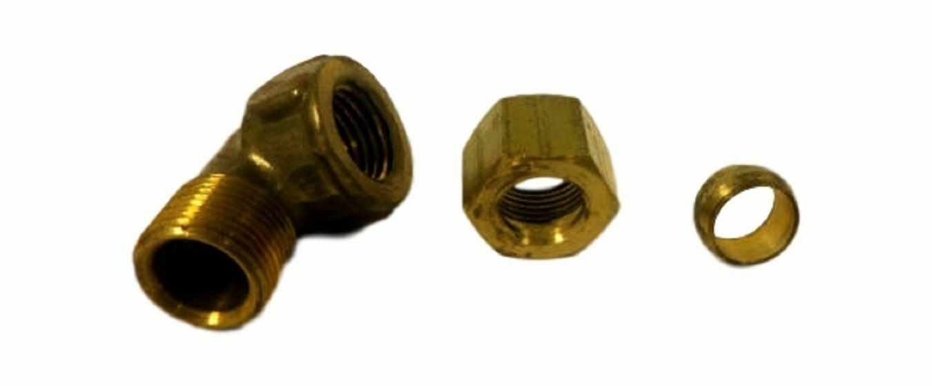 Big A Service Line 3-170640 Elbow Fitting 3170640 90 Degree 3/8 x 1/4 Br... - $12.10