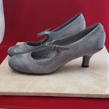 Franco Sarto Heels Gray Pumps - Size 6.5 - Lining Damage - £11.98 GBP