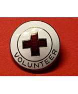 CIRCA 1946-1967, AMERICAN RED CROSS, GENERAL VOLUNTEER, HALLMARKED, BADGE - $9.85