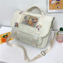 Japanese Fashion Ladies Backpack Double Waterproof Kawaii Women School Bags for  - £27.04 GBP