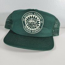 National Academy of Railroad Sciences Snapback Hat Green - $12.96