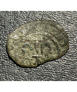 1266-1282 Italy Sicily Billon 1 Denaro Carlo I Angio Fleur de Lis Mediev... - £27.10 GBP