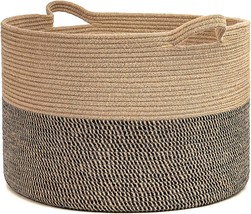 Toy Basket Living Room Wicker Storage Basket For Organizing Woven, 21.7 X 13.8. - £28.92 GBP