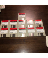 Novell WordPerfect for Windows lot of 11 - 3.5&quot; HD Diskettes - 1994 - £7.82 GBP
