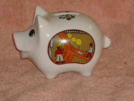 German Country Pig Bank - £7.92 GBP