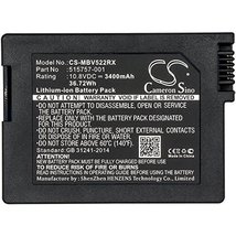 3400mAh Replacement Battery for Motorola 515757-001 - £33.25 GBP