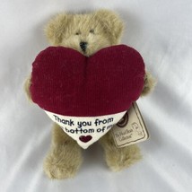 Boyd’s Bears Head Bean Manny Thanks 903053 Teddy Thank You Gift NWT - £9.56 GBP