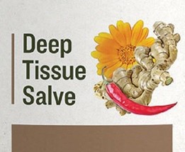 DEEP TISSUE SALVE - All Natural Warming Massage with Menthol Crystals &amp; ... - $19.97+