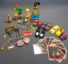 40 Pc Lot Vintage Retro Toys Small Tootsie Cars Kiss Cards Advertisement Premium - £19.61 GBP