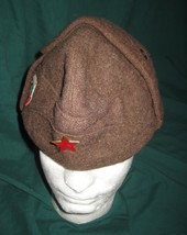 Vintage COMMUNIST BULGARIAN Bulgaria border Guard Winter Ear Flap Side C... - $35.00