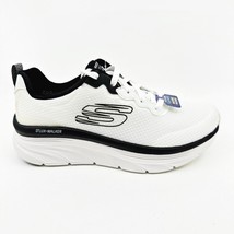 Skechers D&#39;Lux Walker White Black Womens Size 6.5 Athletic Sneakers - £55.12 GBP