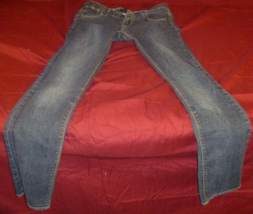 LEVIS JEANS SKINNY FIT DARK BLUE WASH JEGGINGS LOWRISE LADIES DENIM PANT... - $24.58 CAD