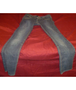 LEVIS JEANS SKINNY FIT DARK BLUE WASH JEGGINGS LOWRISE LADIES DENIM PANT... - $17.42