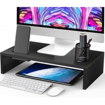 Monitor Riser Stand - Desk Organizer Stand For Laptop Computer, Desktop ... - £29.87 GBP