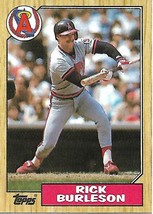 Baseball Card- Rick Burleson 1987 Topps #579 - $1.28