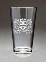 McKenna Irish Coat of Arms Pint Glasses (Sand Etched) - £53.68 GBP