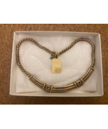 Vintage Monet Ladies Copper Tone 17" Choker Necklace - $16.36
