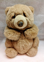 Vintage 9" Dakin Lou Rankin Little Friends Jasper Plush Teddy Bear  Beige Tan - £15.07 GBP