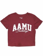 ALABAMA A&amp;M UNIVERSITY T-SHIRT HBCU CROP TOP T-SHIRT  - $409.28 MXN