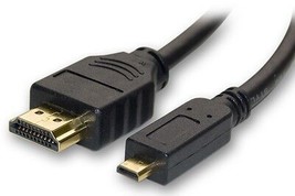 SONY ALPHA DSLR A5000,A6000 DIGITAL CAMERA MICRO HDMI CABLE FOR TV 3D 10... - £3.85 GBP