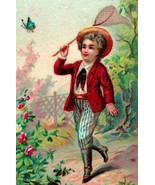 Victorian Trade Card Darlington Runk &amp; Co Dressmakers Philadelphia Embos... - $19.75