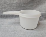 Vintage Tupperware Nesting Measuring Cup Replacement 3/4 Cup White 762 - £3.84 GBP