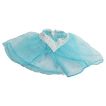1991 Tyco Little Mermaid Doll Sister Arista Blue Iridescent Mesh Skirt D... - $8.99