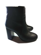 FOREVER 21  Black Block Heel Ankle Boots Womens Size 6 - £14.93 GBP