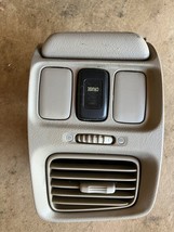 1998-2002 Honda Accord Driver Side Dash Air Vent w/Switches sedan beige - $21.77