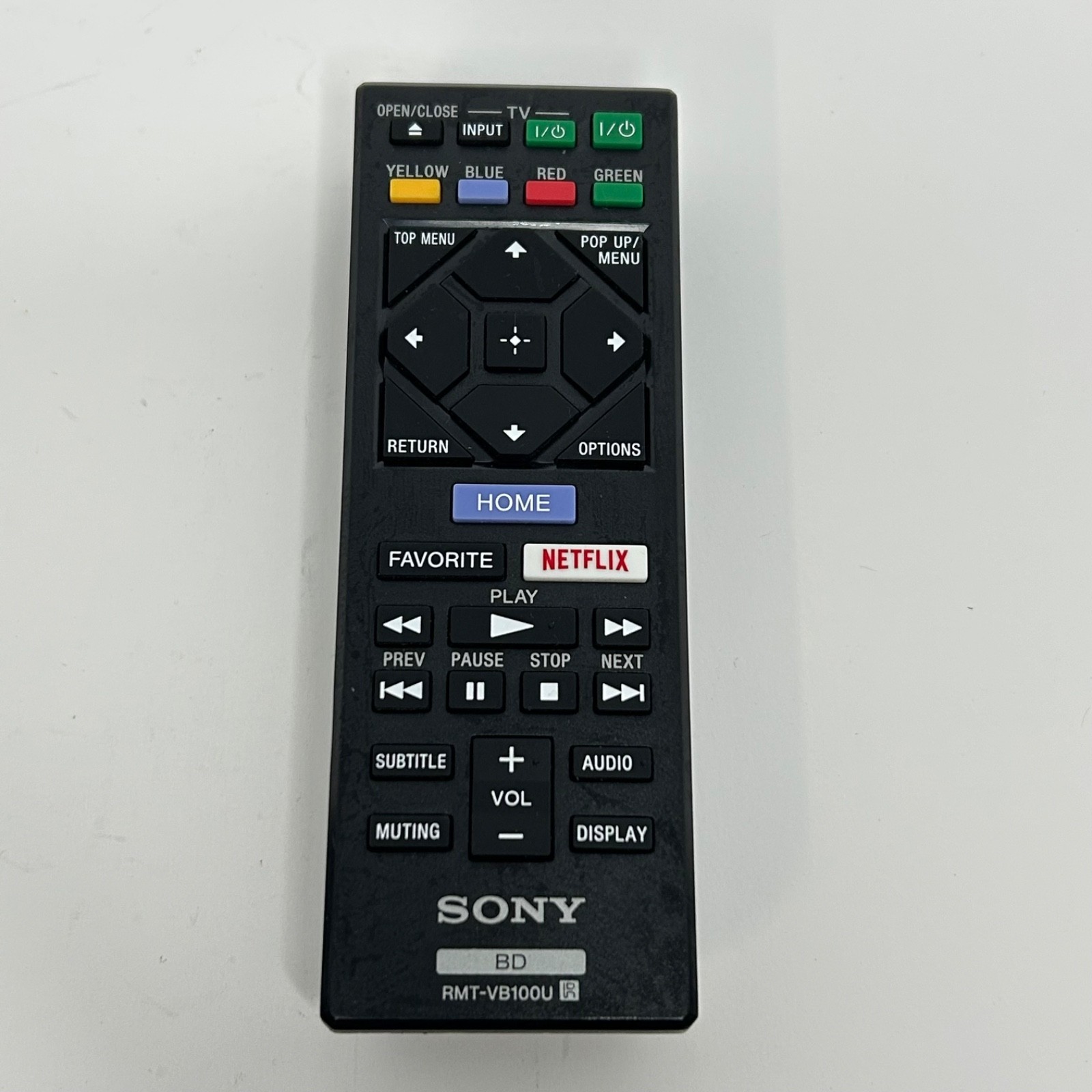 RMT-VB201U Remote for Sony DVD BD BDP-S6700 UBP-X700 BDP-S1500 BDP-S2900 OEM  			