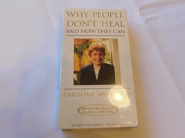 Caroline Myss, PH.D. - Why People Dont Heal and How They Can VHS 1997 NEW - £10.08 GBP