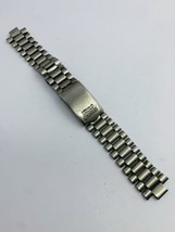 Vintage seiko stainless steel watch ￼strap,used.clean 7.7mm/17.8mm-1970s(VE-54) - £9.33 GBP