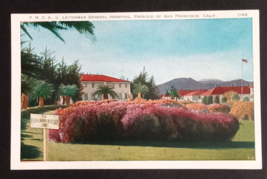 Letterman General Hospital YMCA San Francisco California CA UNP Postcard c1920s - £7.95 GBP