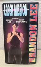 Laser Mission (Vhs, 1995) Brandon Lee Martial Arts Karate Action Movie - $7.89