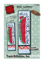 Patch Abilities Hello Summer Pattern with Hanger P242H - £20.35 GBP