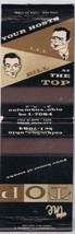 Matchbook Cover The Top Your House Of Steaks Columbus Ohio - £3.08 GBP