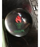 1992 Atlanta Summer Olympics 100 paperweight glass vintage collectible - €25,92 EUR