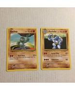2016 Pokemon Machop 57/108 &amp; Machoke 58/108 - €2,54 EUR