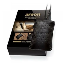 Genuine Areon Premium Car Perfume Leather Collection Gold Gift Box Air Freshener - £34.77 GBP